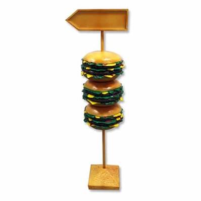 Stop-trottoir hamburger