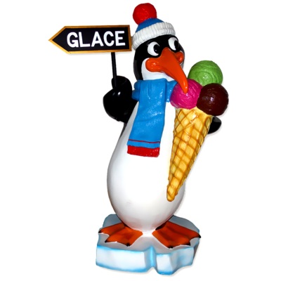 Pingouin Marchand de Glaces 130 cm