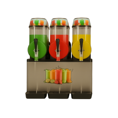 Machine granita 3 cuves 3x12L 