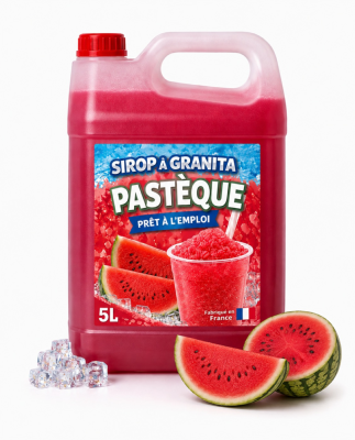 Sirop à granita Pastèque prêt à l'emploi 5L