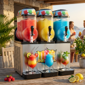 Machine à granita 3 cuves 3x12L 