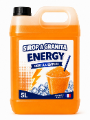 Sirop à granita Energy prêt à l'emploi 5L