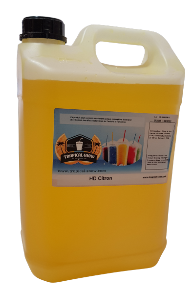 Sirop HD 5 litres Granita Citron