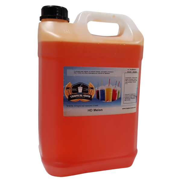 Syrup (flavouring for Slushies) HD 5 litres Melon