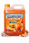 Sirop à granita Thé Pêche 5L prêt à l'emploi 5L