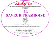 Sirop à granita Framboise prêt à l'emploi 5L