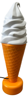 Stop trottoir glace italienne LED 60cm