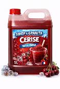 Sirop à granita Cerise 5L prêt à l'emploi 5L