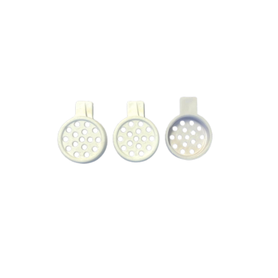 Lot de 3 douilles de bloc type spaghetti à clipser