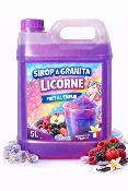 Sirop à granita Licorne prêt à l'emploi 5L