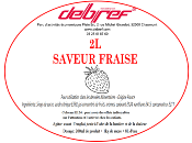 Sirop à granita Fraise concentré 2L