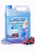 Sirop � granita Princesse des neiges pr�t � l'emploi 5L