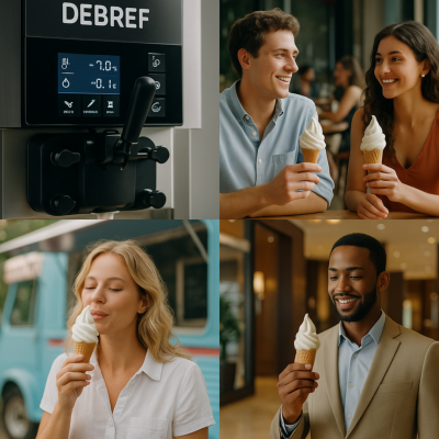 Les Machines  Glace Italienne Professionnelles : Dcouvrez le Succs d'un Dessert Intemporel