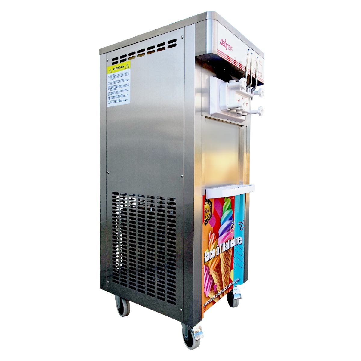 Machine à glace italienne de comptoir 1500 watts - Bilecan