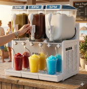 Machine à granita SPM ( 3x10L ) SORBY EVO