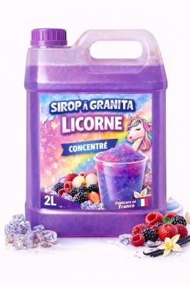 Sirop à granita Licorne concentré 2L