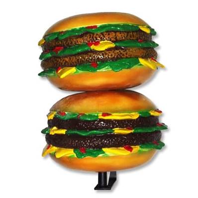 Accroche murale de 3 burgers