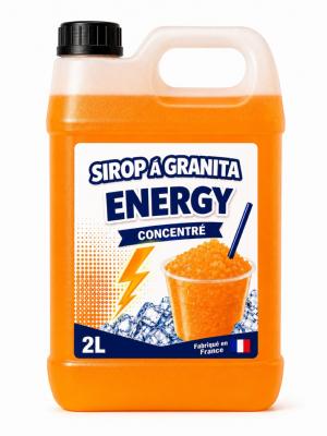 Sirop à granita Energy concentré 2L
