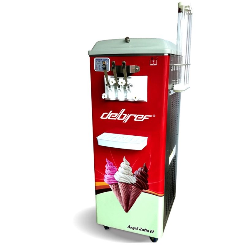 Machine à glaces italiennes 2400 watts - Sur roulettes - Bilecan