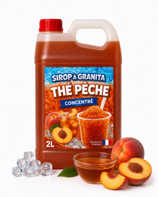 Sirop à granita Thé Pêche concentré 2L