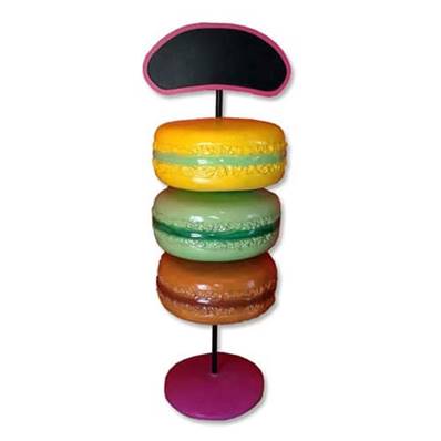 Stop-trottoir 3 macarons