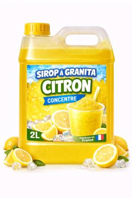 Sirop à granita Citron concentré 2L