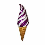 Applique Murale Glace Italienne Violette 170 cm