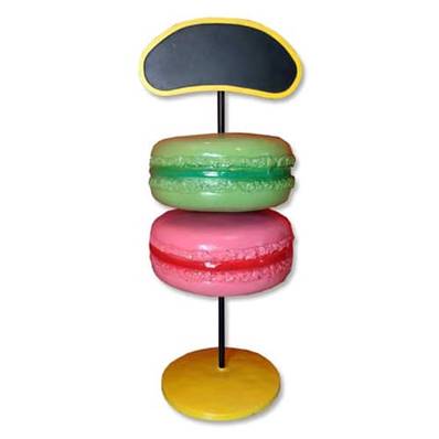 Stop-trottoir 2 macarons