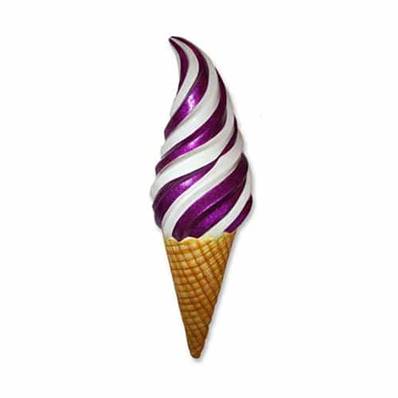 Applique Murale Glace Italienne Violette 170 cm