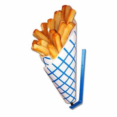 Accroche murale frites