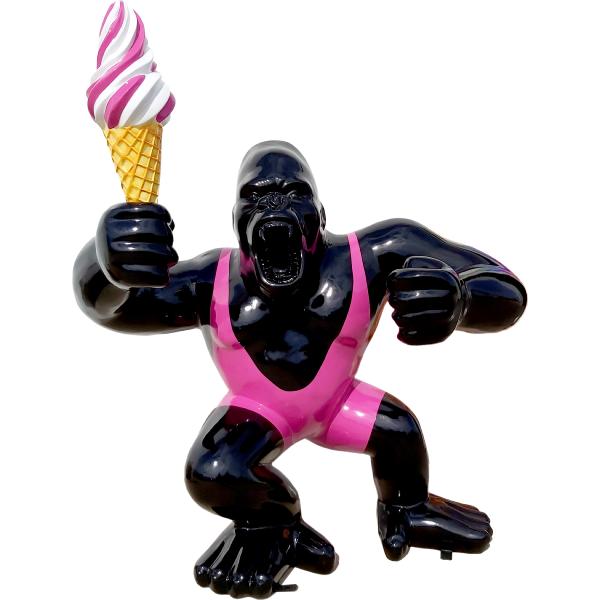 Gorille King Kong Glace en résine