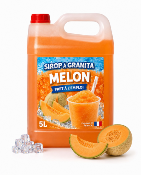 Sirop à granita Melon prêt à l'emploi 5L