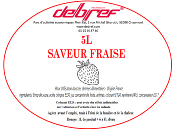 Sirop à granita Fraise 5L prêt à l'emploi 5L