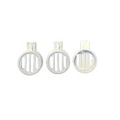 Lot de 3 douilles de bloc type lame à clipser