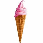 Raspberry Flavour Soft ice cream mix 