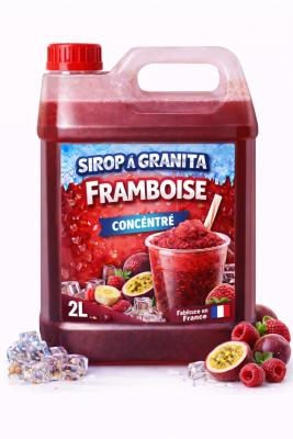 Sirop à granita Framboise concentré 2L