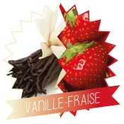 Mix à glace italienne en poudre Vanille & Fraise
