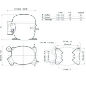 Compresseur Aspera – Embraco NT2180GK - R404