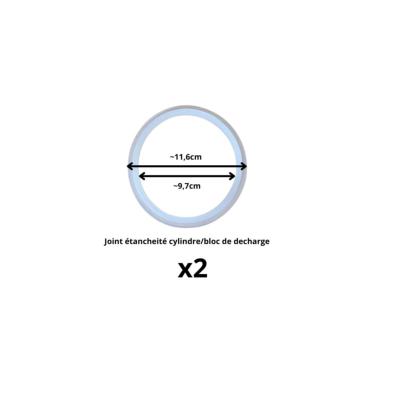 Lot de 2 joints de cylindre pour BQ107B (BQJ-5A)