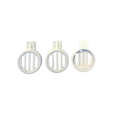Lot de 3 douilles de bloc type lame à clipser